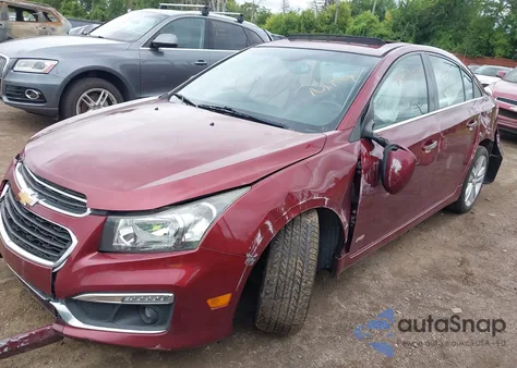 2015 Chevrolet Cruze Ltz from USA, damaged, VIN 1G1PG5SB5F7144559